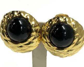 BLANCA Sgn Statement Clip On Earrings
