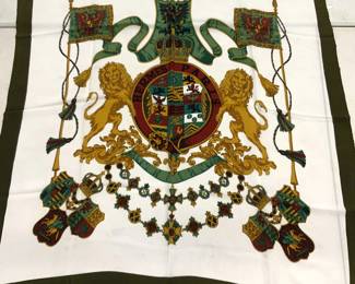 Hermes Paris 90 Crete de Lion Silk Scarf, France
