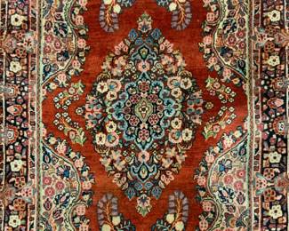 Vintage Handmade Oriental Wool Rug
