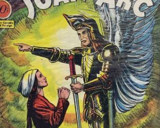 CLASSICS ILLUSTRATED Joan of Arc Vntg Comic Book  1950
