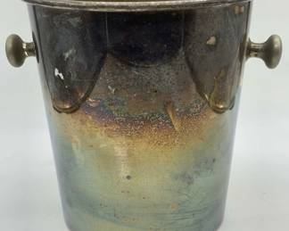 The Carlyle Vtg Silver Plate Ice Bucket, Germany
