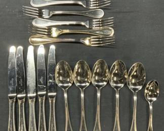CHRISTOFLE Stainless Albi Acier Flatware 17 France
