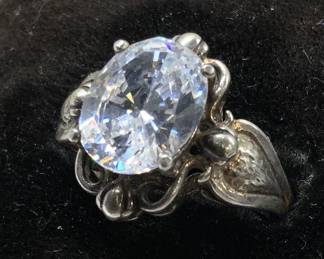 Art Nouveau Sterling Silver Ring
