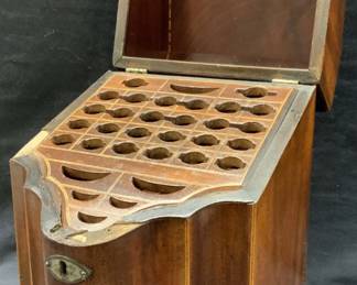 Vintage Wooden Knife Case
