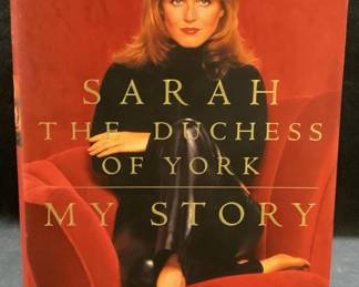 Autographed Sarah Duchess of York My Story 1996
