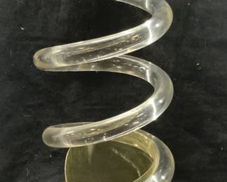 Mid Century Dorothy Thorpe Lucite Umbrella Stand
