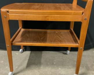 ERIK GUSTAFSSON Swedish Mid Century Modern Teacart
