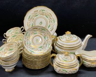 Tiffany&Co Grosvenor China Tableware England Set39
