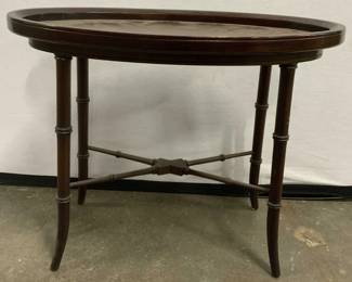 Vintage Wooden Regency Side Table
