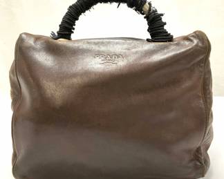 Prada Milano Vintage Leather Handbag, Italy
