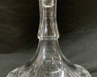 BACCARAT FRANCE Crystal Ships Decanter W Stopper
