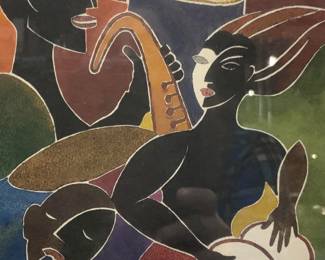 Georgia Chambers Sgd 1991 Artist Proof Litho
