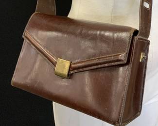 HERMES PARIS LEATHER ENVELOPE BAG
