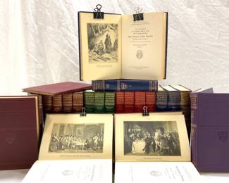 1956 Harvard Classics Leather Illustrated Bks 51
