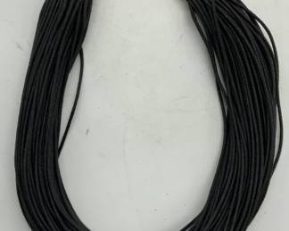 Vintage Giodoro Sterling Silver Cord Necklace
