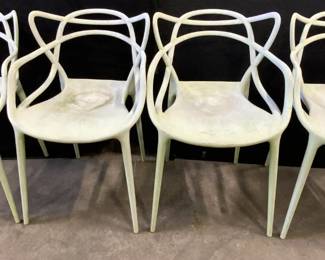 4 Philippe Starck & Eugeni Quitllet Masters Chairs
