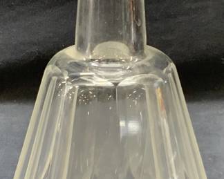 Baccarat Thick Walled Crystal Decanter, France
