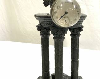 Metal Eagle Temple Fob Watch Display 2pc 13in
