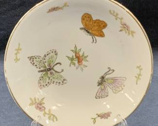 Vintage Carlyle Hotel Hand Painted Porcelain Dish
