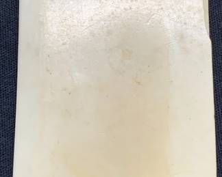 Antique Chatelaine Silver tnd Bone Notepad
