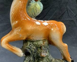 Bischoff Cherry Porc Majolica Liquor Bottle, Italy
