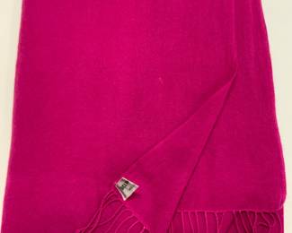 DCI PASHMINA Wool & Silk Fuchsia Shawl, Nepal
