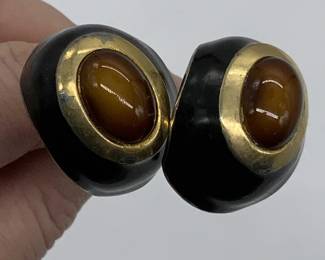 Vintage Pr Handmade Enameled Hat Pins
