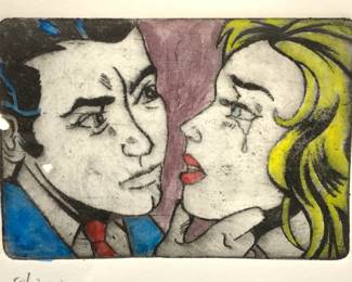 ATTR Lichtenstein Sgd Emulation Colored Etching

