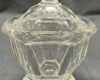 Baccarat Stamped Crystal Vessel
