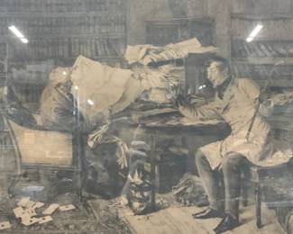 1899 Dendy Sadler A Little Mortgage Etching
