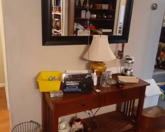 Entry Table and Wall Mirror