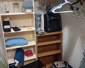 Miscellaneous Items in Closet
