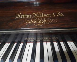 Arthur Allison Upright Piano from London