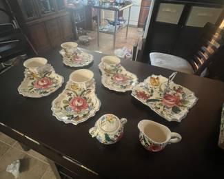 vintage lunch set