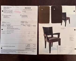 6 Dakota Jackson Ocean Side Chairs With Leather Upholstery, With Receipt, Retailed For Over $1000 Each
Lot #: 2