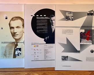 Jan Karski Polish Hero Complete United Nations Holocaust Exhibit On 23 Large Panels With Book
Lot #: 93