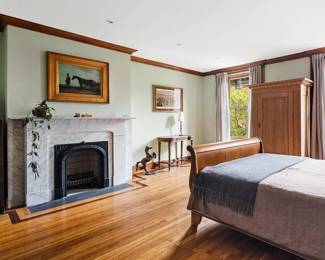 Solid Wood Queen Sleigh Bed, Sealy Posturepedic Imperial Mattress & Boxspring Optional
Lot #: 5