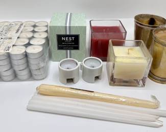 Candles: Pottery Barn, Nest Wellness, Ikea Votives & More, Some New, Some Used
Lot #: 160