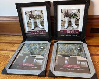 4 New Studio Decor Frames For 11x14 Art, 2 Black & 2 Gray
Lot #: 217