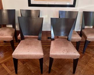 6 Dakota Jackson Ocean Side Chairs With Leather Upholstery, With Receipt, Retailed For Over $1000 Each
Lot #: 2