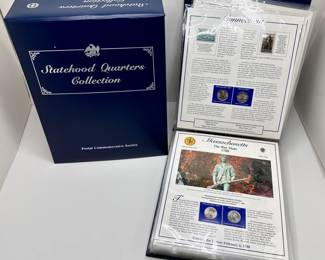 2 Statehood Quarters Collection Binders
Lot #: 209