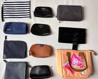 11 Small Bags, Pouches & Lunch Bag: Banana Republic, The White Company & More
Lot #: 162