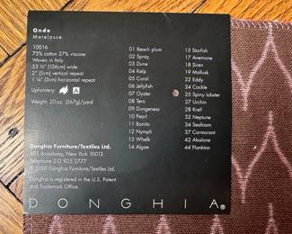 6 Large Pieces Of Upholstery Fabric & 1 Rug
Lot #: 153