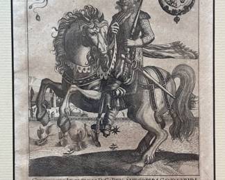 2 Antique Military Leaders On Horse Prints In Lacquer Frames
Lot #: 77