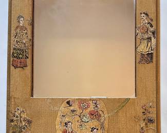Vintage Decoupage Japanese Mirror
Lot #: 174