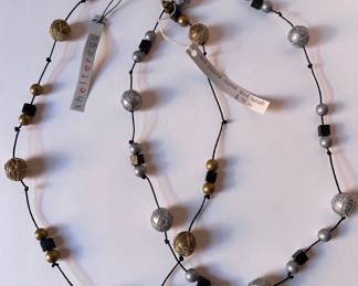 2 New Shelter Island Hand Crocheted Beaded Necklaces, Retailed For $38 Each
Lot #: 138