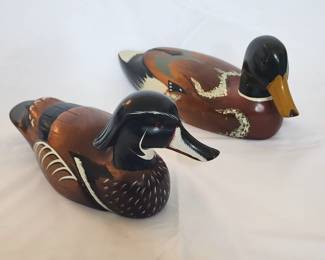 Vintage duck decoys