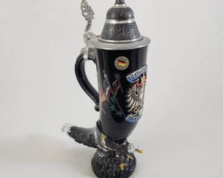 King Eagle Horn Beer stein, Deutschland Krug