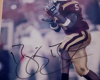 Reggie Bush framed, autographed 8x10 photo with COA