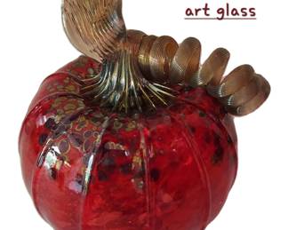 Large Steve Lundberg Art Glass